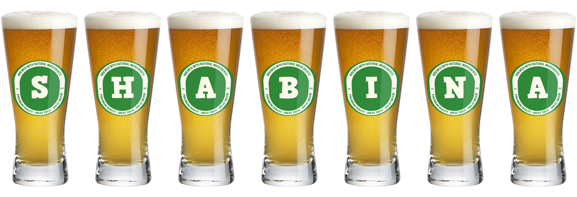 Shabina lager logo