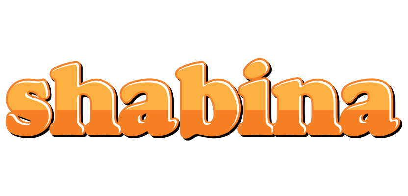 Shabina orange logo