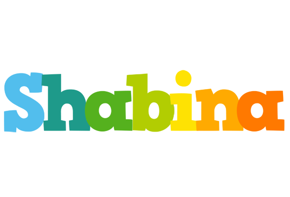 Shabina rainbows logo