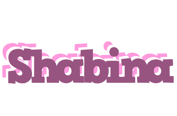 Shabina relaxing logo
