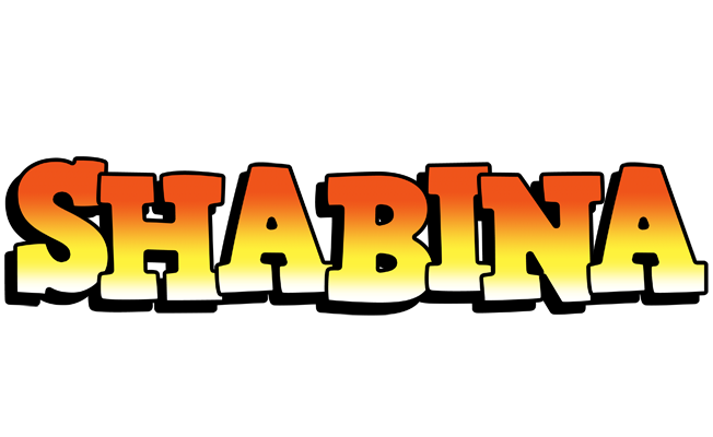 Shabina sunset logo