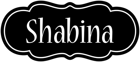 Shabina welcome logo