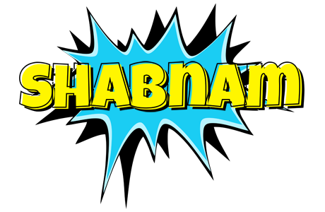 Shabnam amazing logo