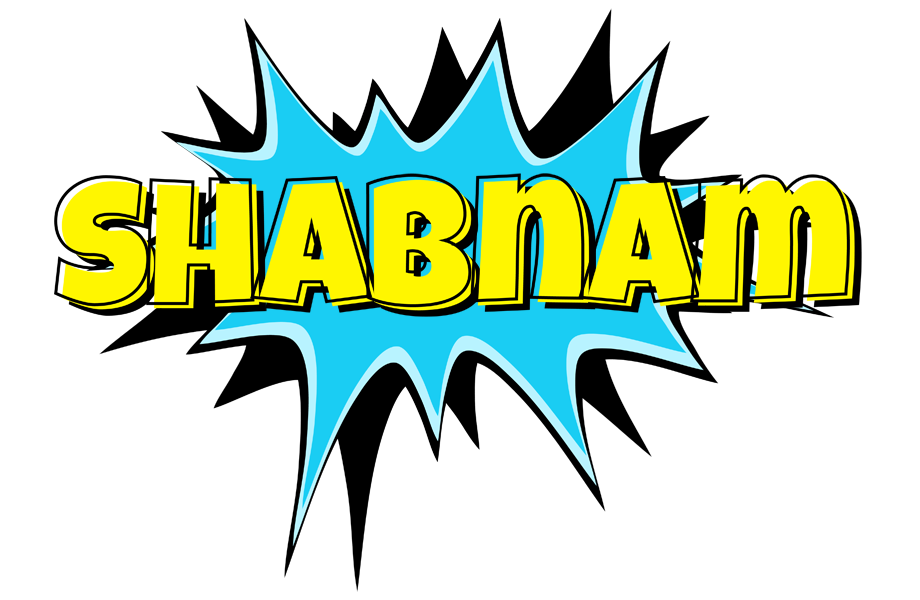 Shabnam amazing logo