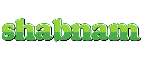 Shabnam apple logo