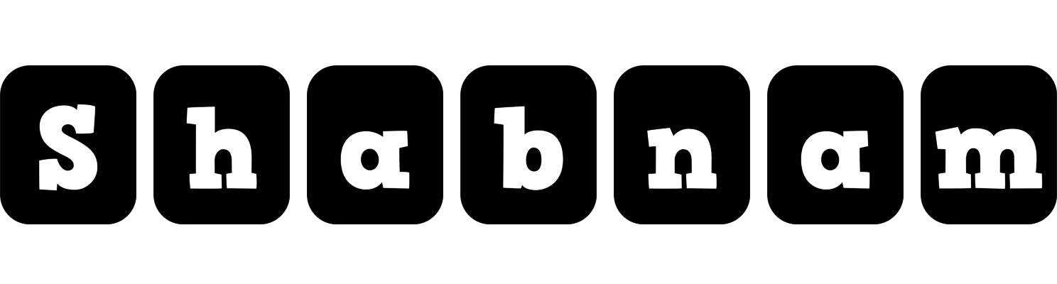 Shabnam box logo