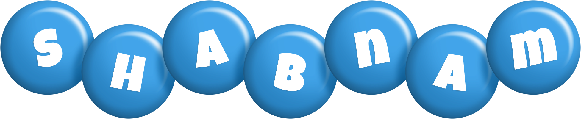 Shabnam candy-blue logo