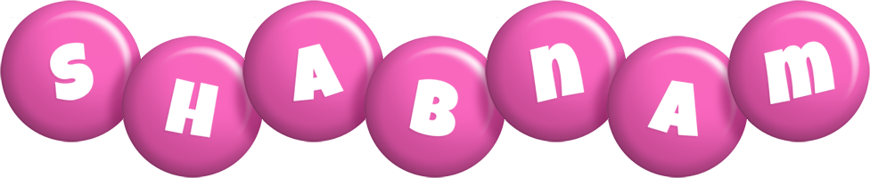 Shabnam candy-pink logo
