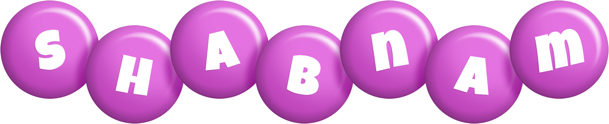 Shabnam candy-purple logo
