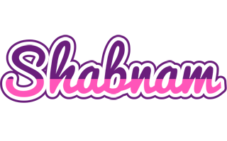 Shabnam cheerful logo