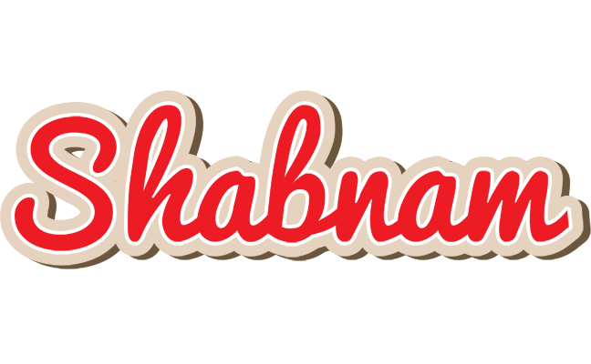 Shabnam chocolate logo