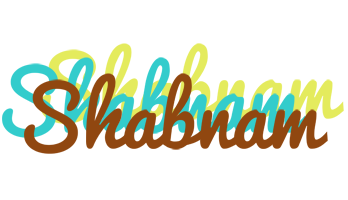 Shabnam cupcake logo