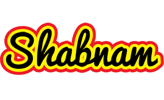 Shabnam flaming logo
