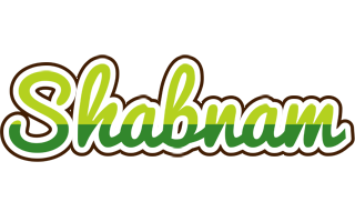 Shabnam golfing logo
