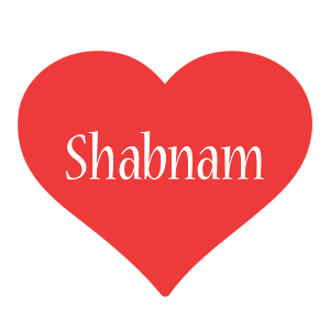 Shabnam love logo