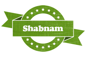 Shabnam natural logo