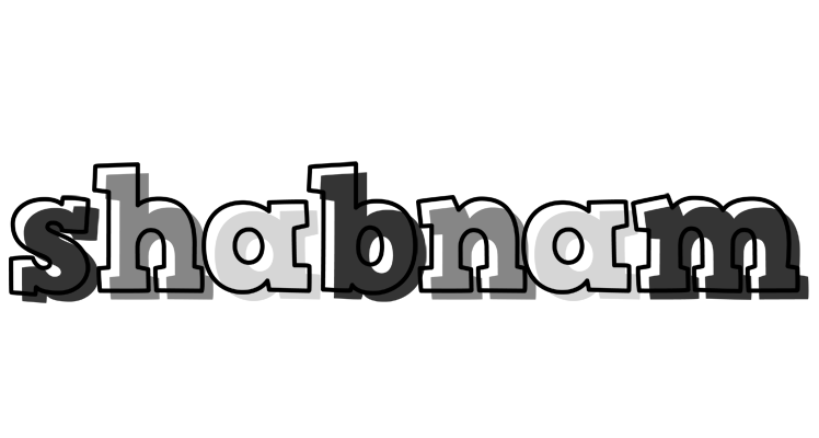 Shabnam night logo