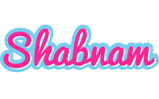 Shabnam popstar logo