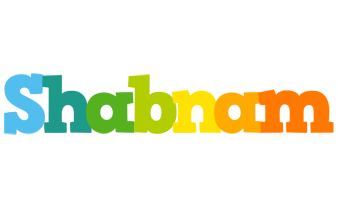 Shabnam rainbows logo
