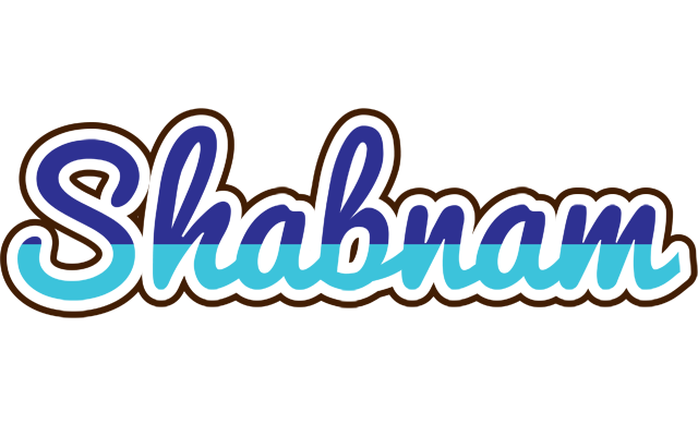 Shabnam raining logo
