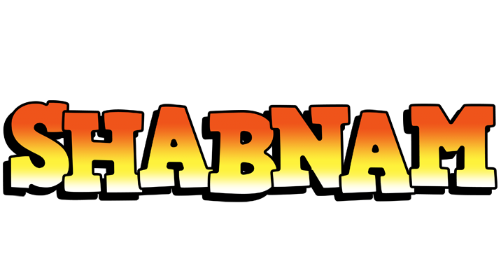 Shabnam sunset logo