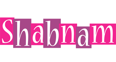 Shabnam whine logo