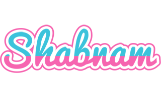 Shabnam woman logo