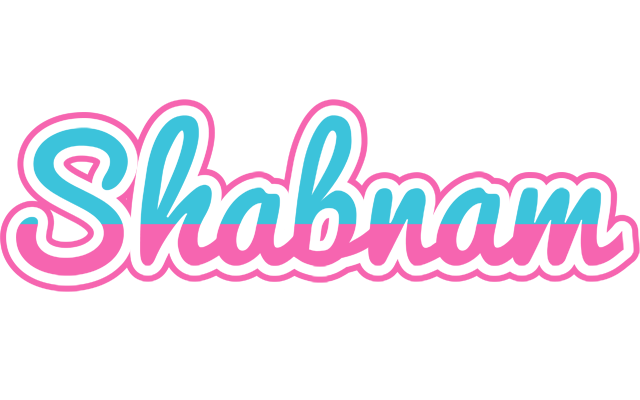 Shabnam woman logo