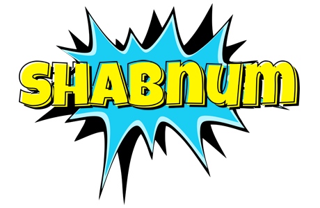 Shabnum amazing logo