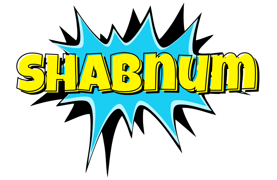 Shabnum amazing logo