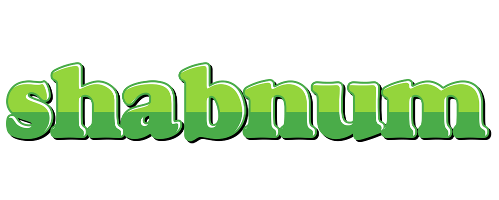 Shabnum apple logo