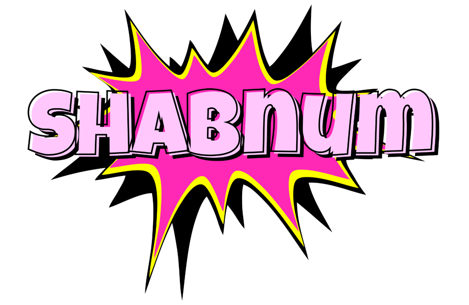 Shabnum badabing logo