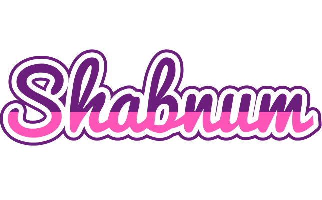 Shabnum cheerful logo