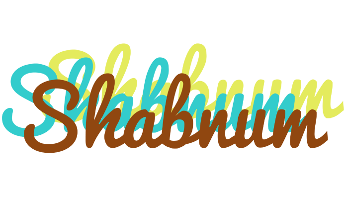 Shabnum cupcake logo