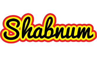 Shabnum flaming logo