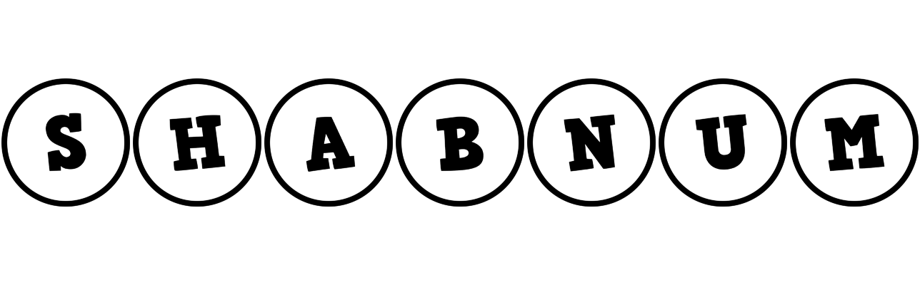 Shabnum handy logo