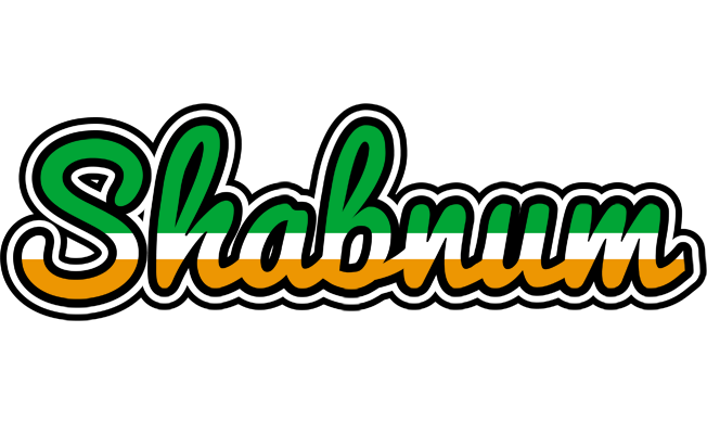 Shabnum ireland logo