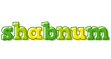 Shabnum juice logo