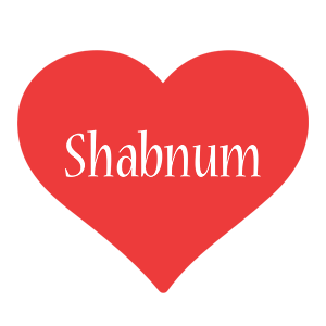 Shabnum love logo