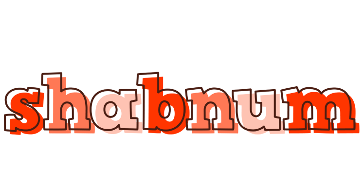 Shabnum paint logo