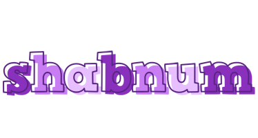 Shabnum sensual logo