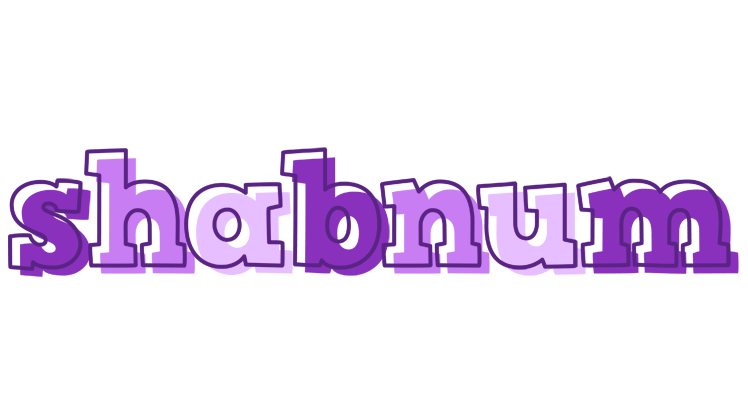 Shabnum sensual logo