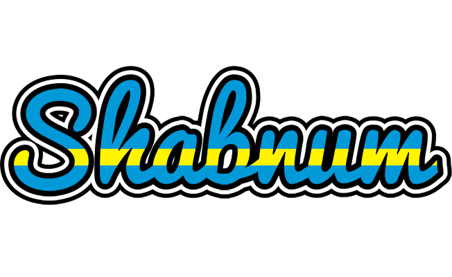 Shabnum sweden logo
