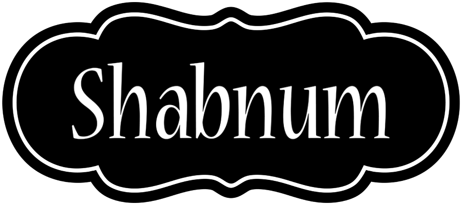 Shabnum welcome logo