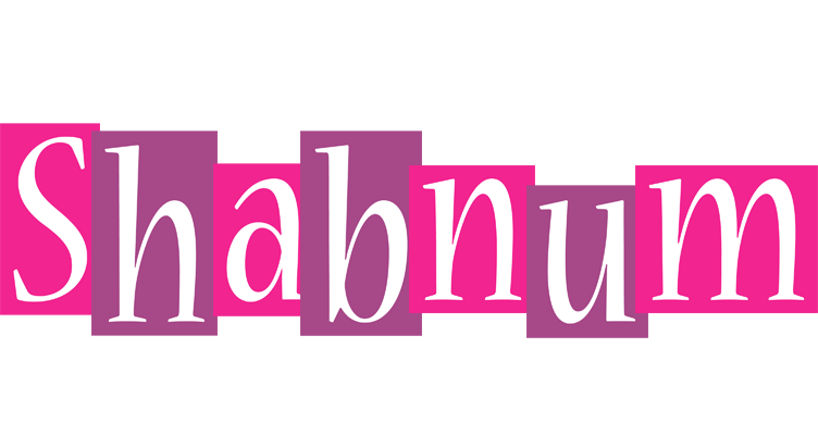 Shabnum whine logo