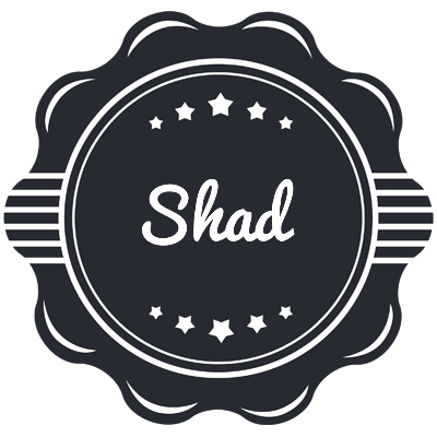 Shad badge logo