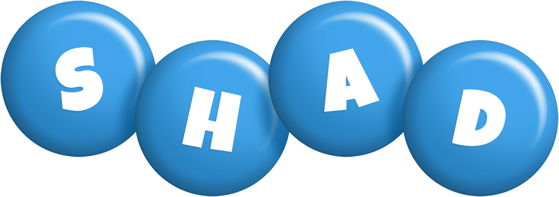 Shad candy-blue logo