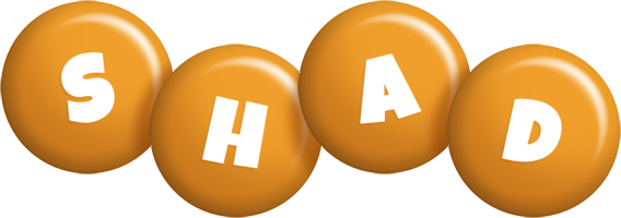 Shad candy-orange logo