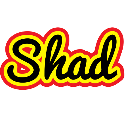 Shad flaming logo