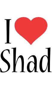 Shad i-love logo